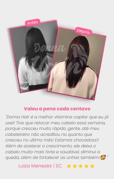 donna hair depoimentos